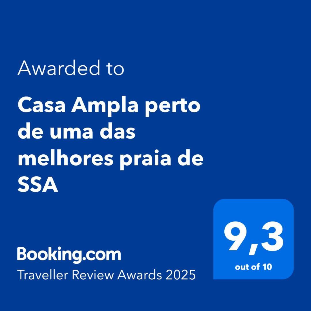 Casa Ampla Perto De Uma Das Melhores Praia De Ssa Salvador Buitenkant foto